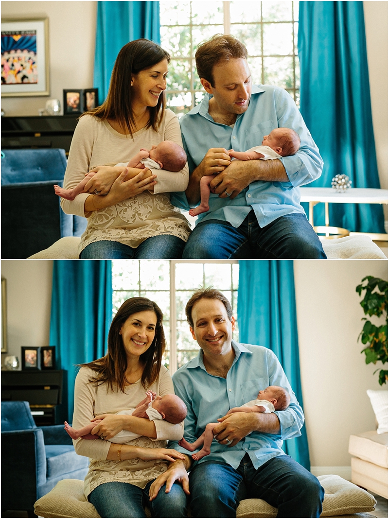 at home newborn pictures by Los Angeles photographer Miranda Corbell