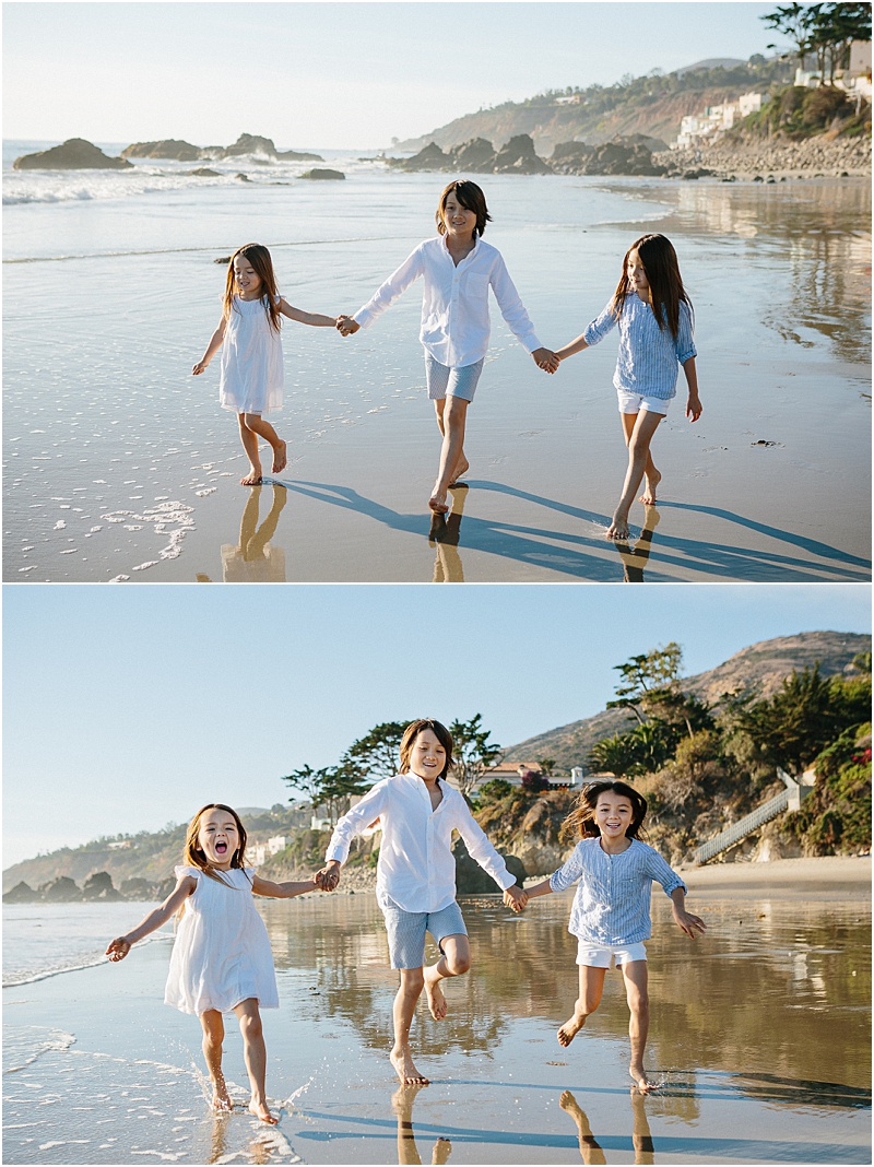 family beach pictures by Los Angeles photographer Miranda Corbell