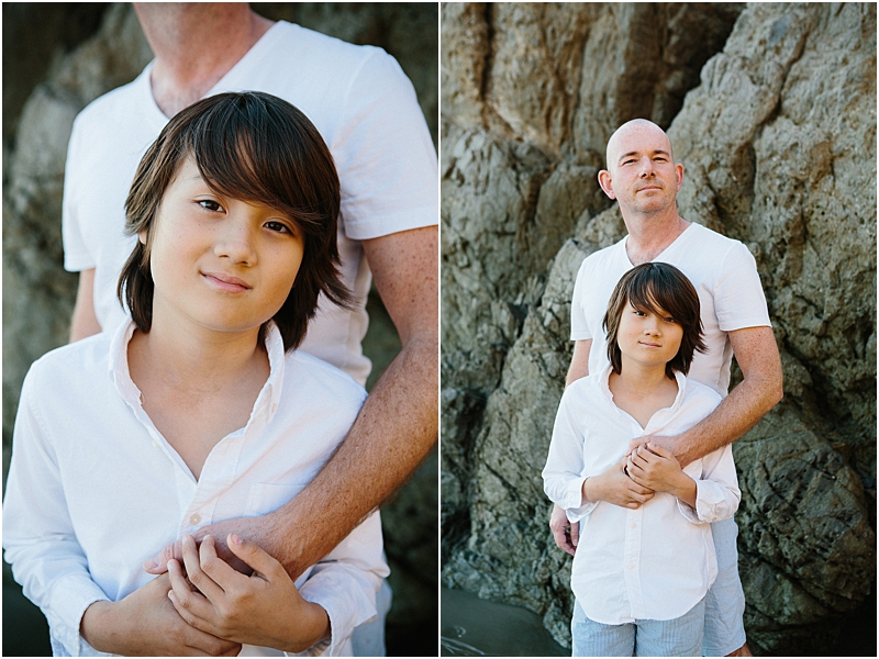 family beach pictures by Los Angeles photographer Miranda Corbell